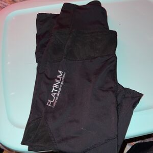 Medium adult “Platinum National Dance Competition” leggings